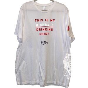 Jim Beam This Is My Highball Drinking Shirt T-shirt Canvas​​​​​​​​​​